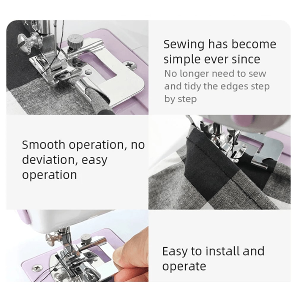 Professional Rolled Hem Presser Foot Set 9 Mm25 Mm For Sewing Machines 0