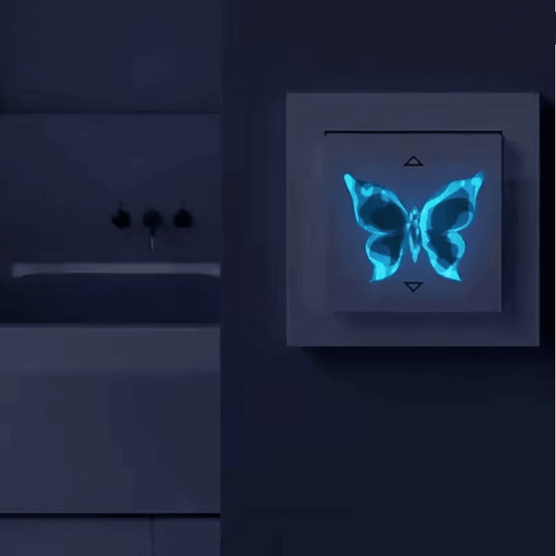 LumiWings Glow In The Dark Butterfly Wall Stickers 1