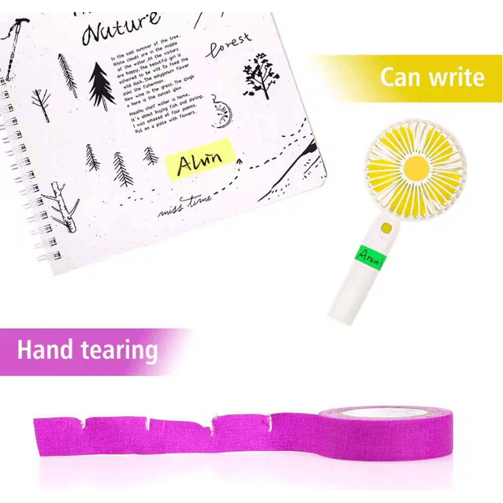 GlowTape Neon Fluorescent Gaffer Tape Set 2