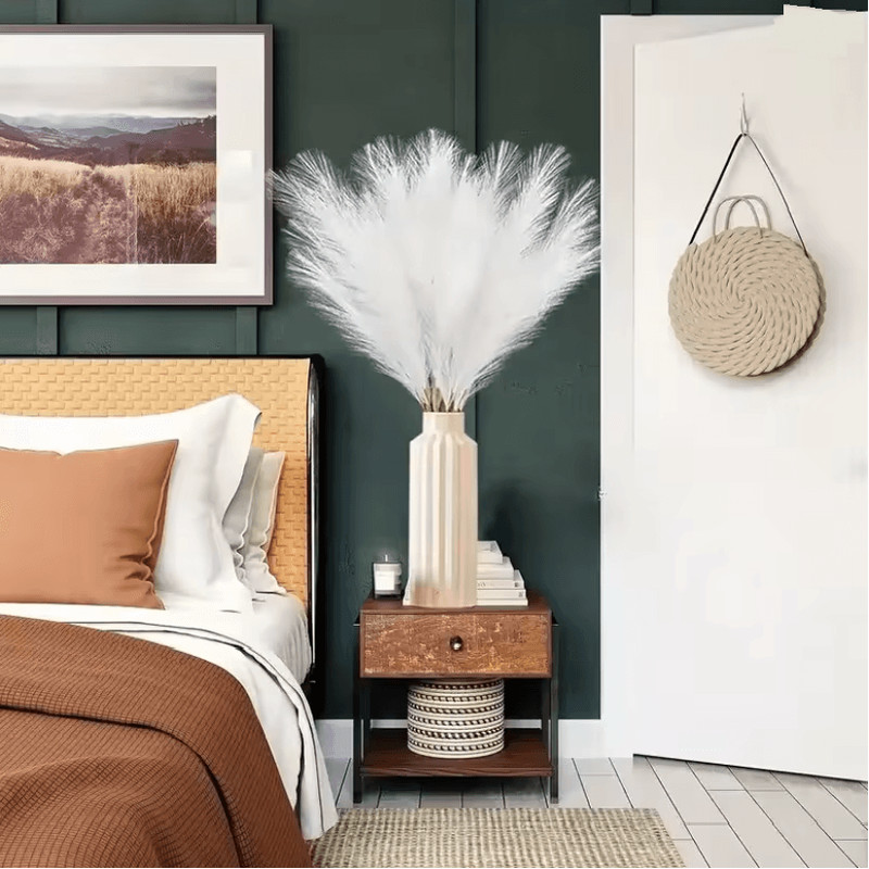 BloomAura Artificial Pampas Grass Set 2