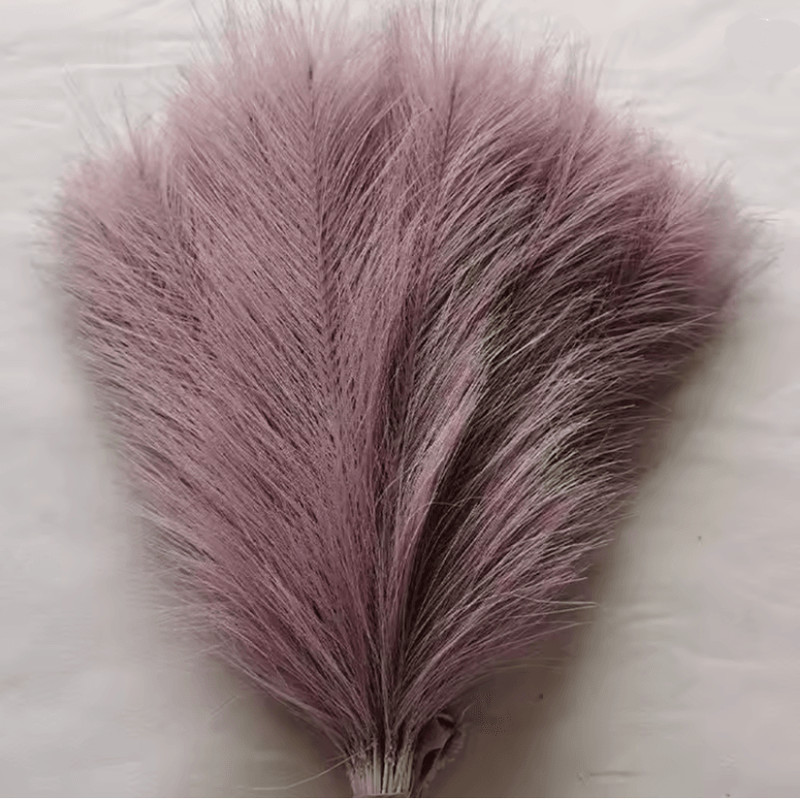 BloomAura Artificial Pampas Grass Set 8