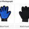 PetComfort Silicone Grooming Glove  Pet Hair Remover Mitt For Cats And Dogs 1