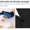 FurEase Pet Grooming Glove For Cats And Dogs Gentle Silicone Hair Remover And Massaging Brush 0