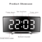 LumiCurve LED Mirror Alarm Clock 1