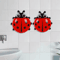 BugBrite Ladybug Toothbrush Holder Set 2