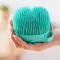 PawEase Soft Silicone Pet Bath Brush Gentle Grooming And Deep Cleaning Massager 1