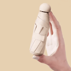 sunrain capsule mini umbrella – compact windproof and uv protection travel umbrella