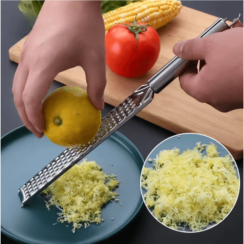 EasyGrate Stainless Steel Handheld Cheese And Vegetable Grinder 1