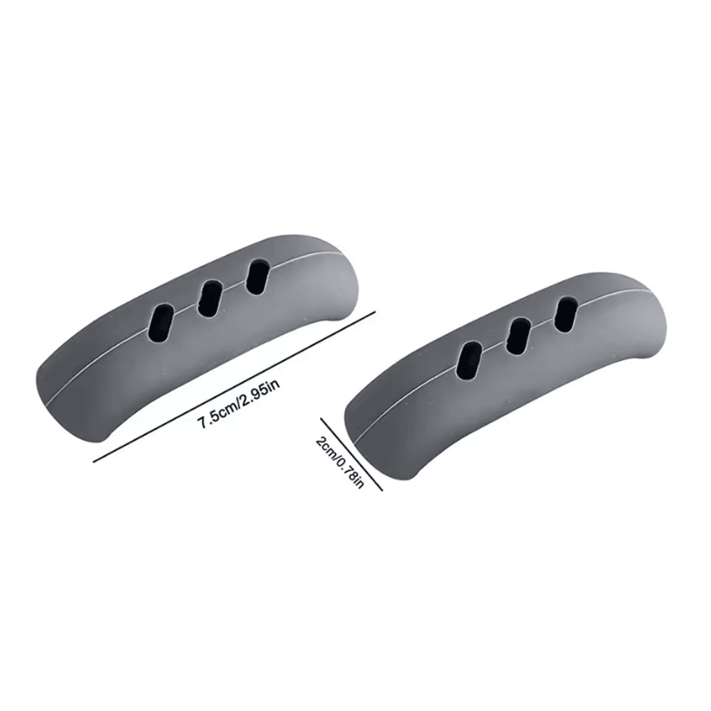 HeatGuard Silicone Pan Handle Covers Set Of 2 5