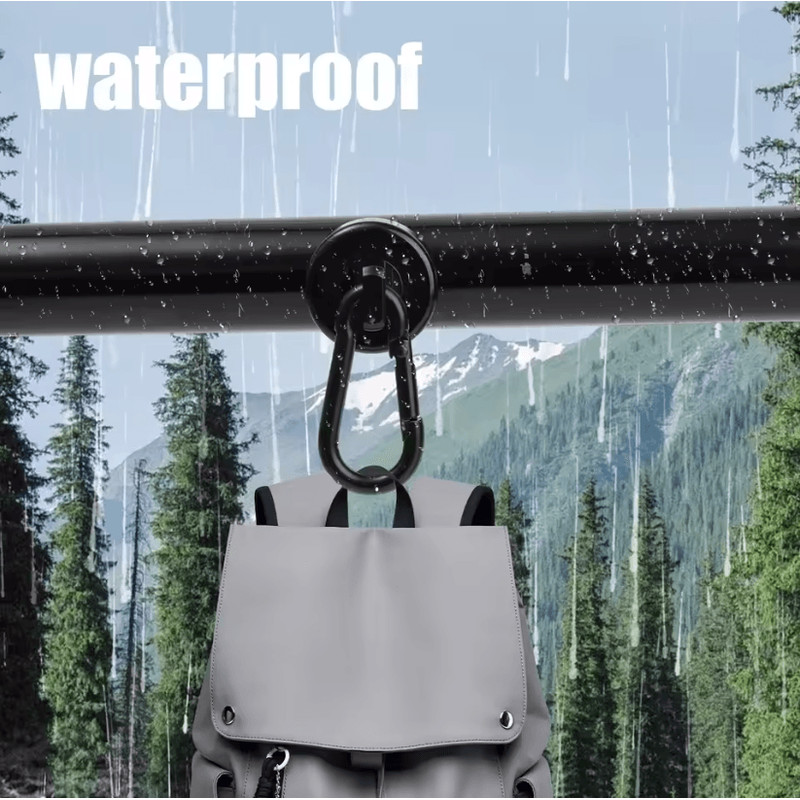 MagnaHook Heavy Duty Rotating Magnetic Carabiner Hooks 2