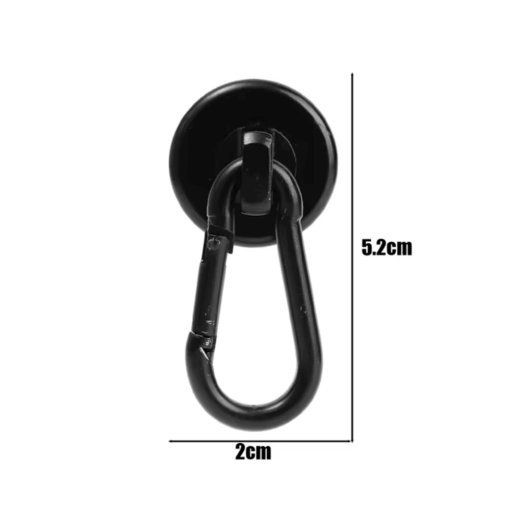 MagnaHook Heavy Duty Rotating Magnetic Carabiner Hooks 5
