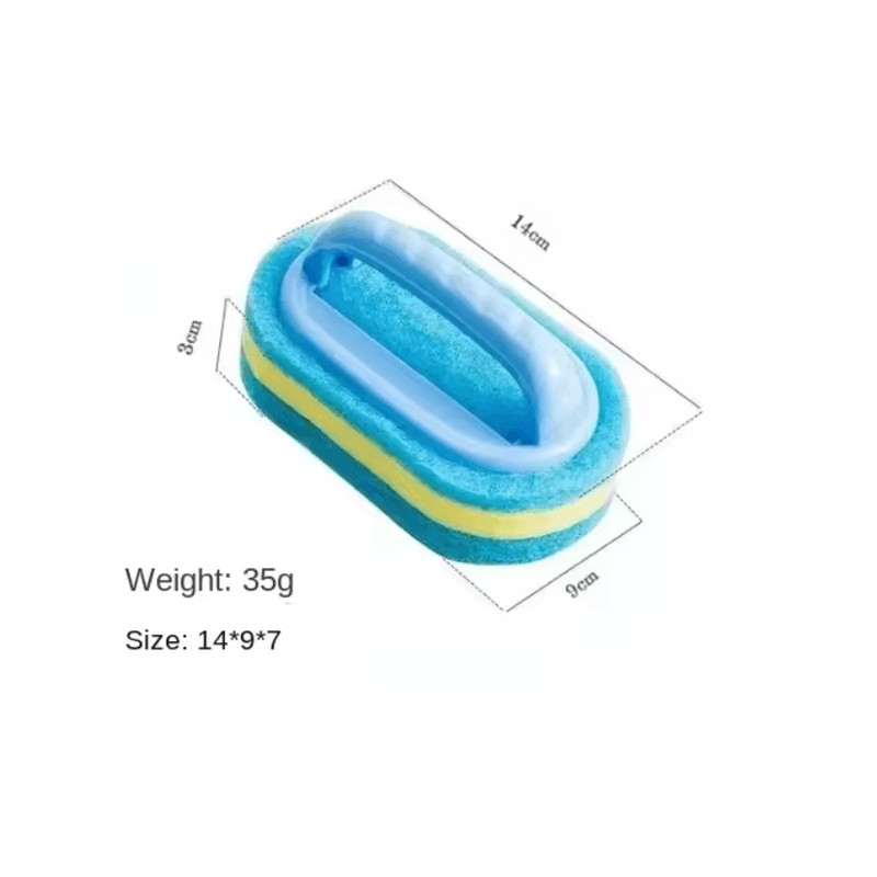 CleanEase Handle Scrub Brush With Thick Sponge 4