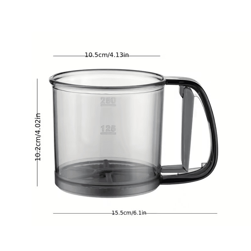 SiftEase Semi Automatic Flour Sifter With Hand Press Design 3