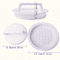 GrillEase Plastic Burger Press And Meat Mould 3