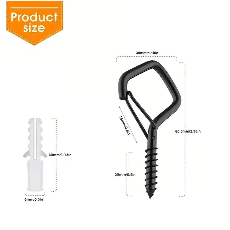 SnapLock Square Safety Hooks Set 1