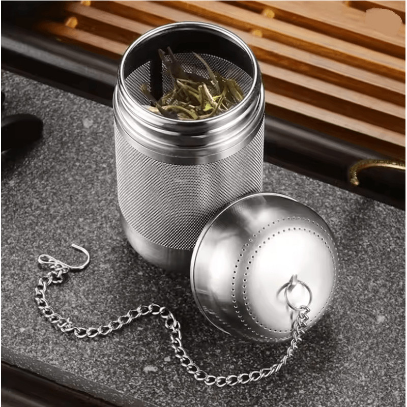 BrewEase Stainless Steel Tea Infuser Ball With Fine Mesh Filter 1