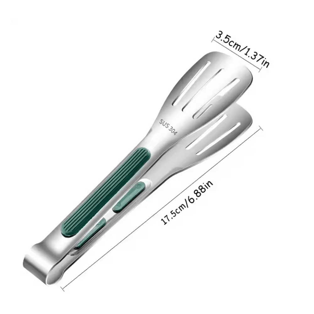 GripEase Stainless Steel Food Tongs 5