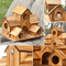 HavenCraft Handmade Wooden Bird House For Garden And Backyard 2