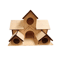 HavenCraft Handmade Wooden Bird House For Garden And Backyard 5