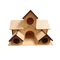 HavenCraft Handmade Wooden Bird House For Garden And Backyard 5