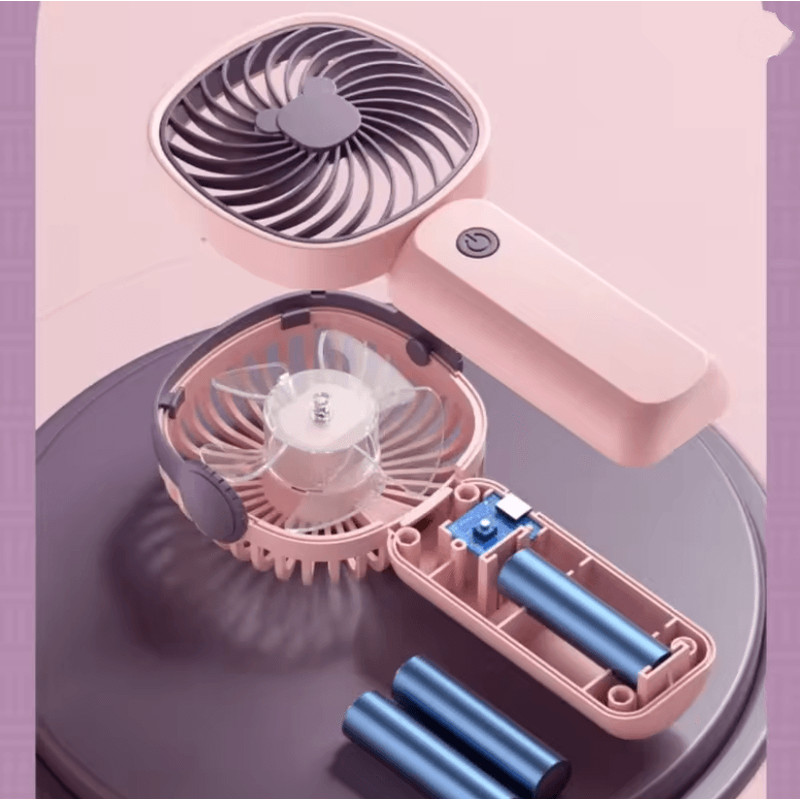 BreezeMate Mini USB Handheld Fan Portable Rechargeable Desktop Cooling Fan 2