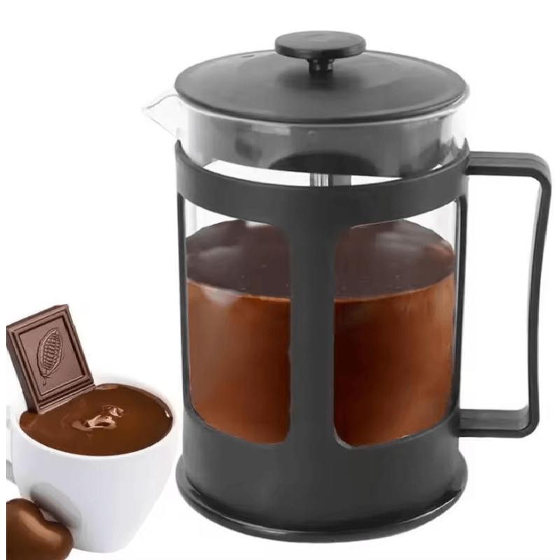 BrewMaster Stainless Steel Tea And Coffee Maker With Filter Heat Resistant Design 0