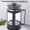 BrewMaster Stainless Steel Tea And Coffee Maker With Filter Heat Resistant Design 3