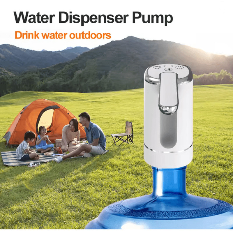 AquaFlow Foldable Electric Water Dispenser USB Rechargeable Automatic Pump 2