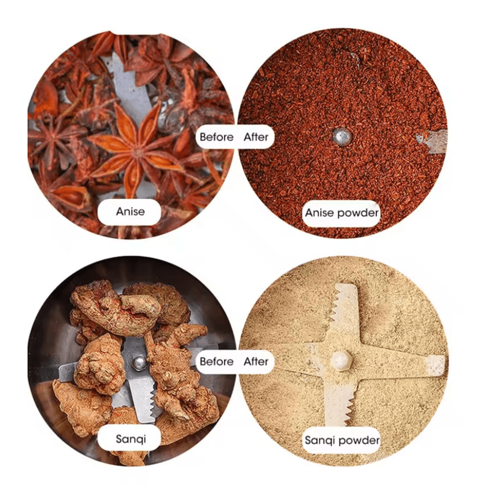 GrindPro 400W Electric Coffee Grinder Multifunctional Spice And Grain Mill 3