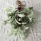 EverFrost Artificial Mistletoe Frosted Sprigs For Christmas Home Decoration 2