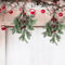 EverFrost Artificial Mistletoe Frosted Sprigs For Christmas Home Decoration 3