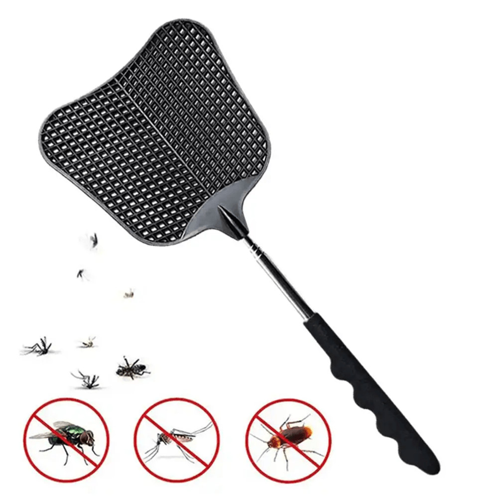 ExtendReach Telescopic Fly Swatter Retractable Manual Fly Killer With Long Handle 0