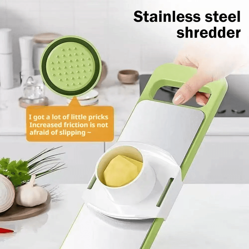 QuickPrep Vegetable Fruit Slicer Manual Food Grater Chopper And Dicer For Effortless Meal Prep 2