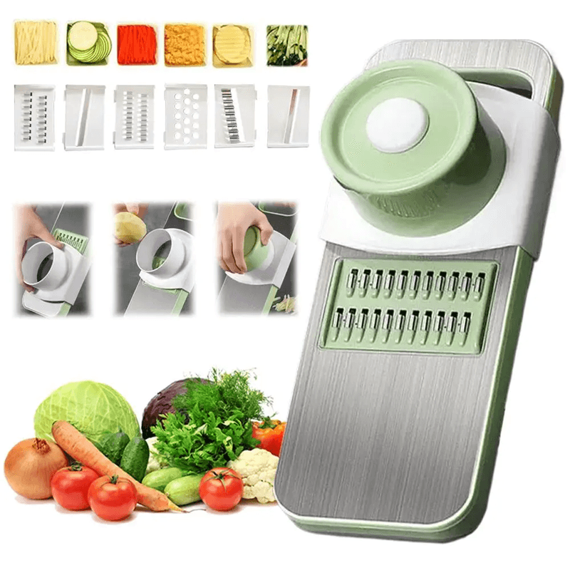 QuickPrep Vegetable Fruit Slicer Manual Food Grater Chopper And Dicer For Effortless Meal Prep 0