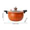 PumpkinChef 8L NonStick Micro Pressure Cooker LargeCapacity Stew And Soup Pot For Home Cooking 5