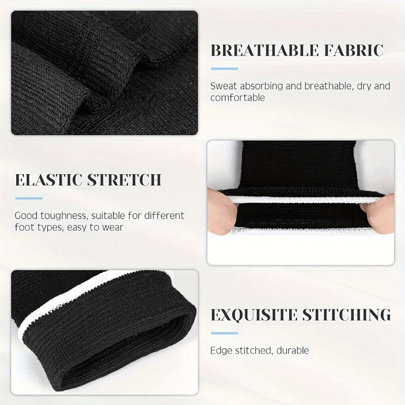 FlexiRelief Compression Ankle Sleeves Breathable Elastic Support Socks For Pain Relief And Circula 2