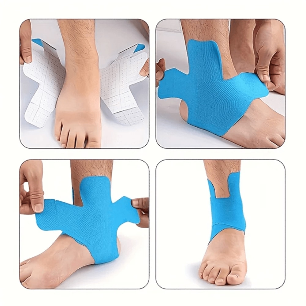 FlexWrap SelfAdhesive Compression Bandage Set Breathable Elastic Wrap For Sports Injury And Muscle 1