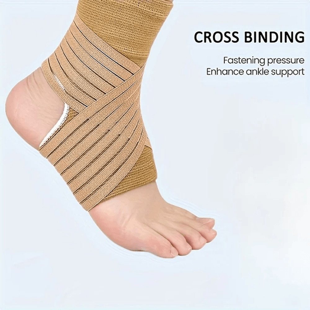 ProActive Adjustable Ankle Support Sleeves Breathable Compression Braces For Sports Running Every 2