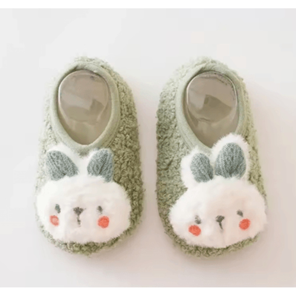 SnuggleBunny Plush Baby Floor Socks Soft NonSlip Toddler Slippers For Warmth And Comfort 6