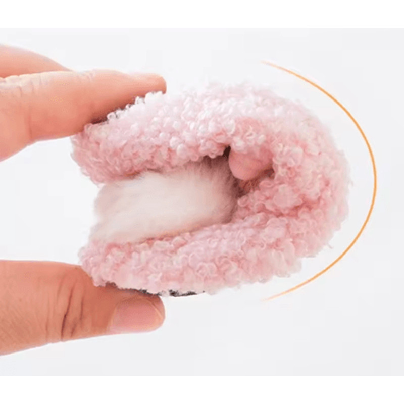 SnuggleBunny Plush Baby Floor Socks Soft NonSlip Toddler Slippers For Warmth And Comfort 3