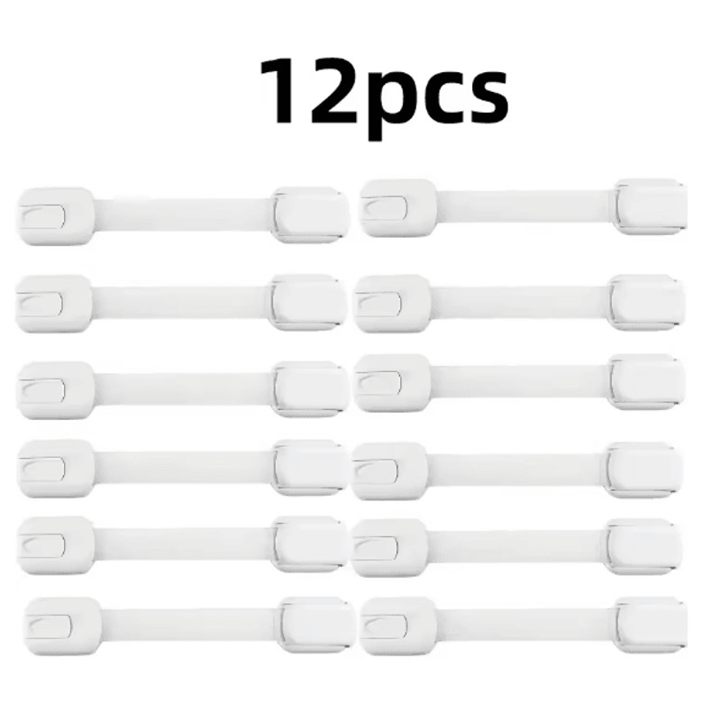 SecureLatch Baby Safety Lock Set Adhesive Childproof Cabinet And Drawer Locks 7