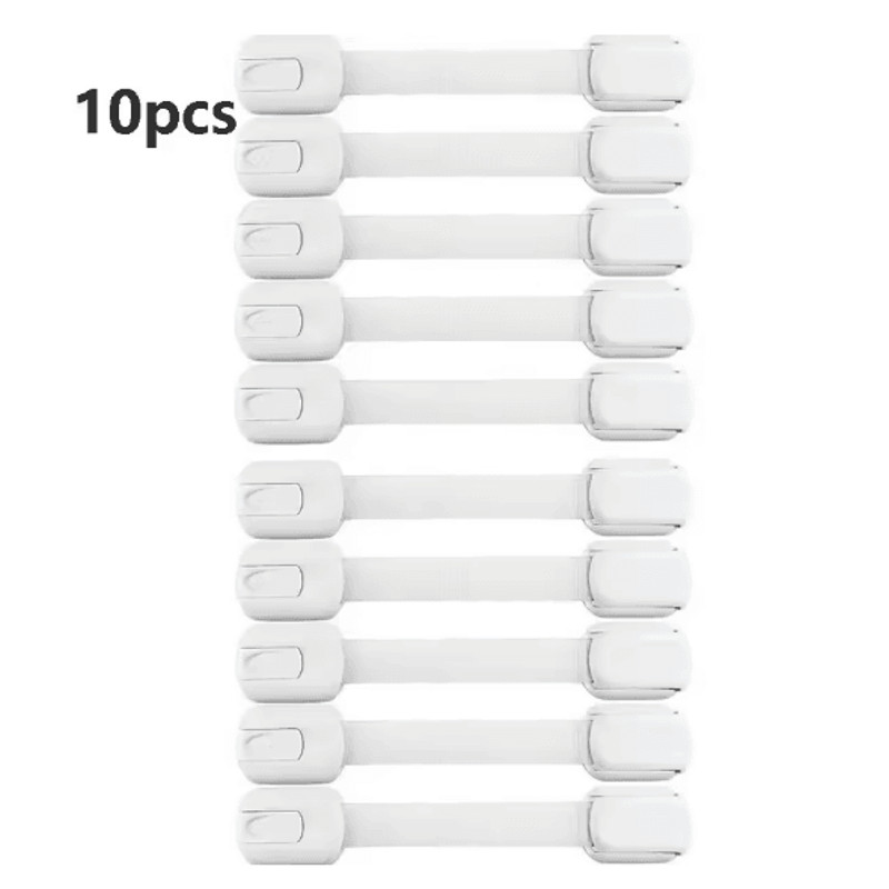 SecureLatch Baby Safety Lock Set Adhesive Childproof Cabinet And Drawer Locks 6