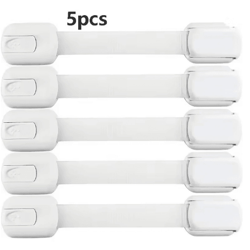 SecureLatch Baby Safety Lock Set Adhesive Childproof Cabinet And Drawer Locks 5