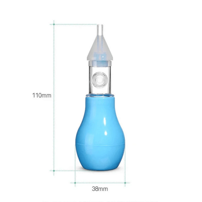 GentleBreathe Silicone Baby Nasal Aspirator Safe Infant Nose Cleaner And Congestion Relief Pump 0