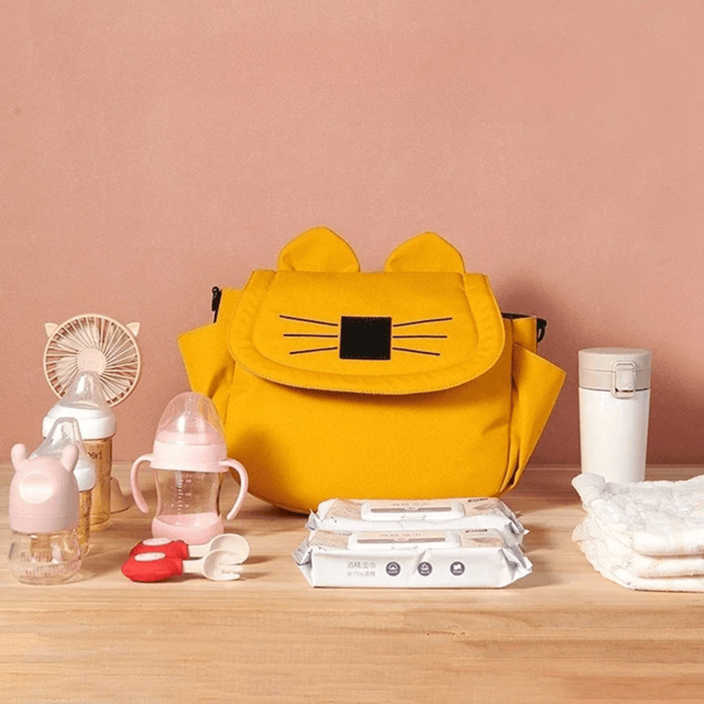 StrollEase Universal Baby Stroller Organizer Large Capacity Diaper Bag With Cup Holder And Adjusta 1