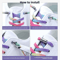 FlexStep Elastic No Tie Shoelaces Colorful Buckle Laces For Kids And Adults 2