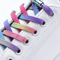 FlexStep Elastic No Tie Shoelaces Colorful Buckle Laces For Kids And Adults 0