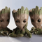 Groot Tree Flowerpot Planter And Pen Holder Adorable Baby Groot Decoration For Home Or Office 0