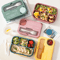 Portable Premium 1300ML Kids Office Bento Lunch Box With Utensils 2