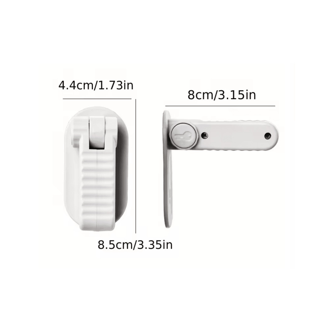 SafeLock Easy Install Fridge And Freezer Door Lock No Drill Design For Home And Bedroom 2